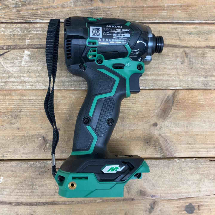 【未使用店頭展示品】 ハイコーキ(HIKOKI ※旧:日立工機) 36V コードレスインパクトドライバー WH36DC(2XPSZ)(L) フルセット 【東大和店】