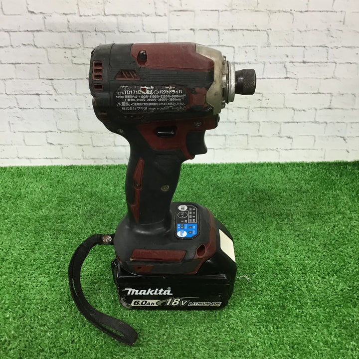 ★マキタ(makita) コードレスインパクトドライバー TD171DGXAR【町田店】