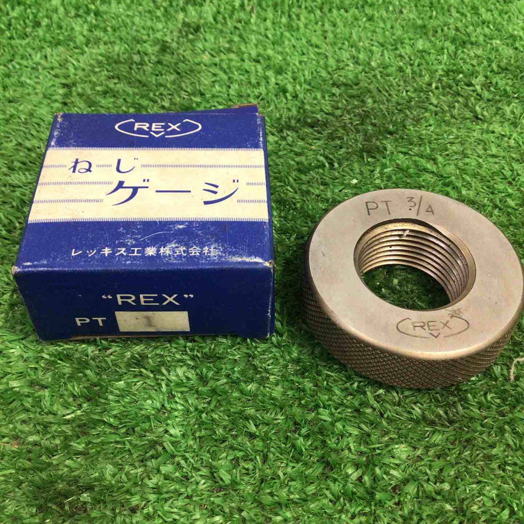 ◇レッキス（REX）ねじゲージ　PT1　PT3/4【町田店】