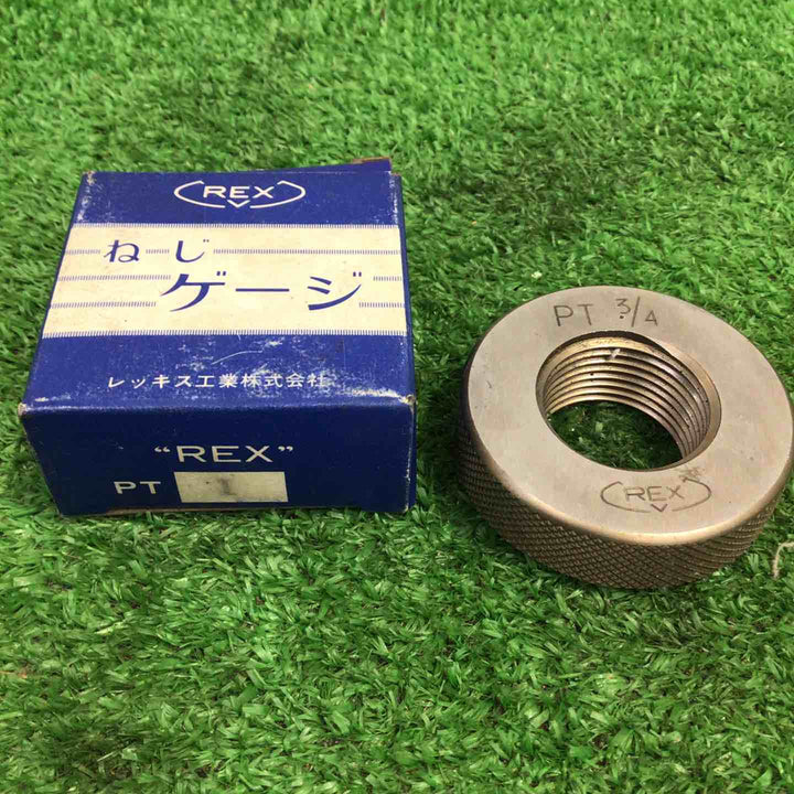 ◇レッキス（REX）ねじゲージ　PT1　PT3/4【町田店】