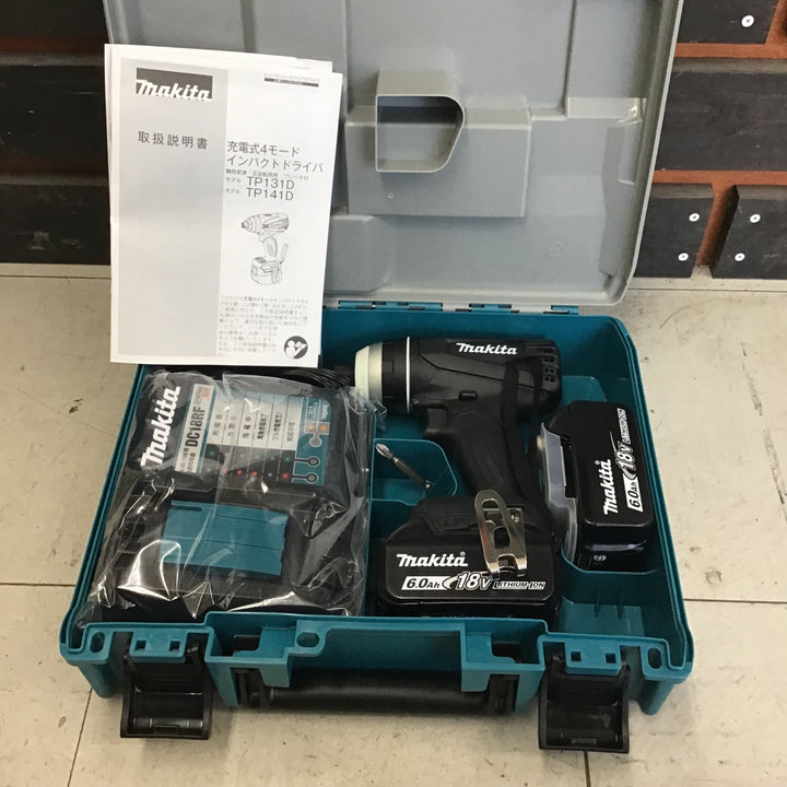 【未使用品】 マキタ/makita コードレス4モードインパクトドライバー TP141DRGXB 【鴻巣店】