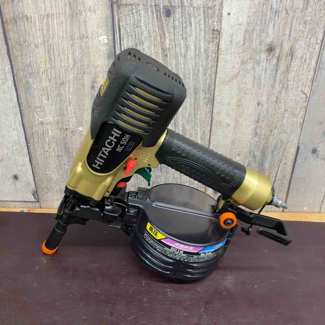 【中古品】 ハイコーキ(HIKOKI ※旧:日立工機) 高圧エア釘打ち機 NC50H 【東大和店】