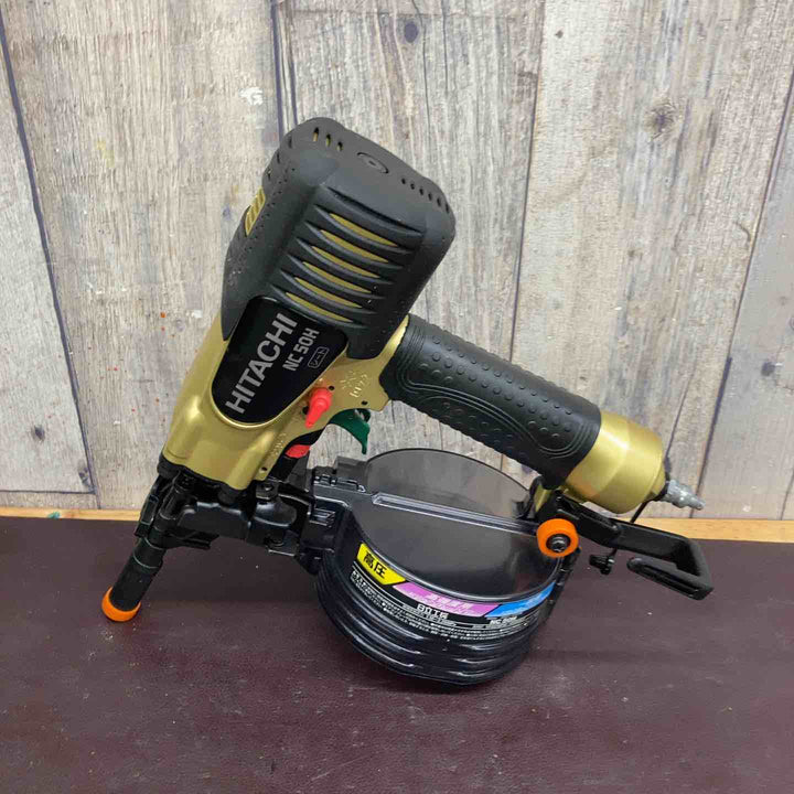 【中古品】 ハイコーキ(HIKOKI ※旧:日立工機) 高圧エア釘打ち機 NC50H 【東大和店】
