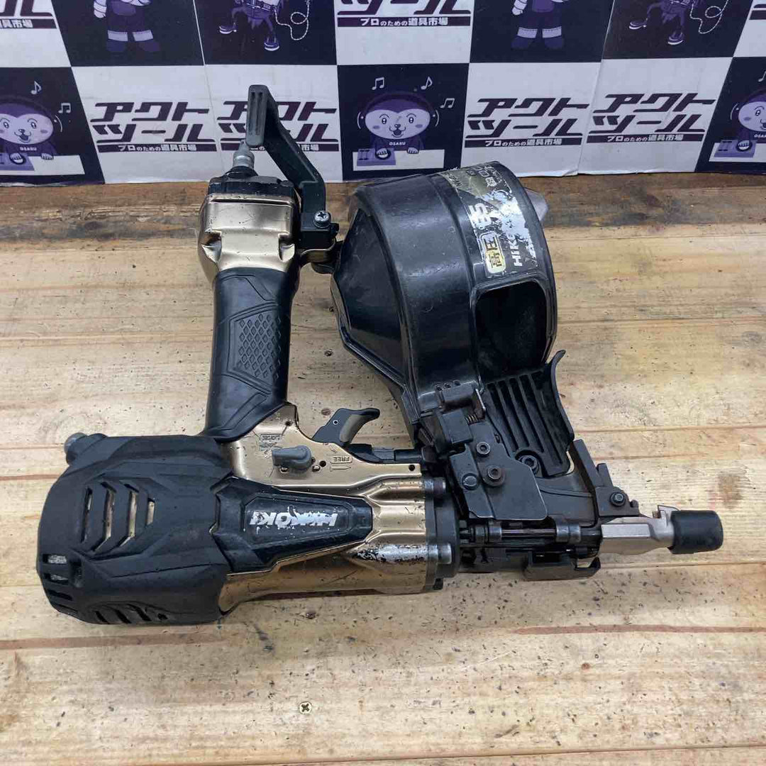 ★ハイコーキ(HIKOKI ※旧:日立工機) 高圧エア釘打ち機 NV65HR2(S)【所沢店】