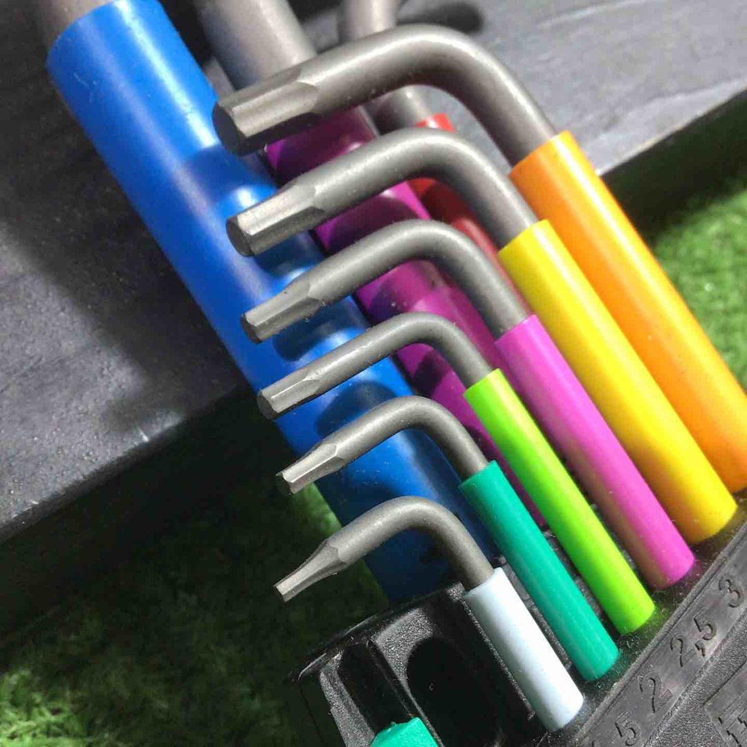 ヴェラ(wera) マルチカラーヘックスキーセット 950SPKL/9SMN 073593 六角棒9本セット 【川口店】