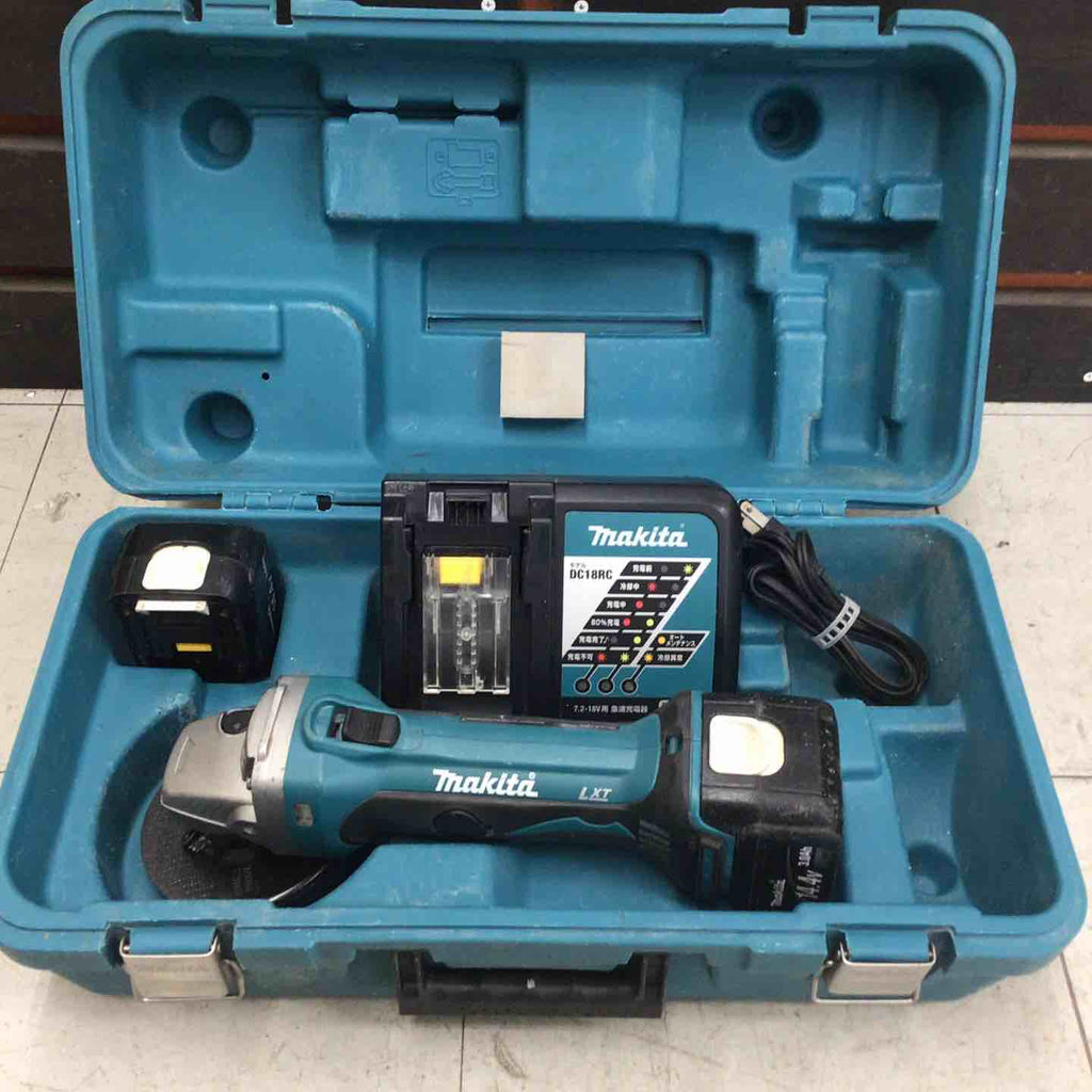 中古品】 マキタ/makita 100mmコードレスディスクグラインダー
