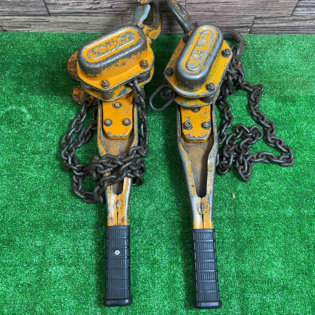 キトー(KITO) レバーブロック L4型 1-1/2TON (1.5t) 2台セット【桶川店】