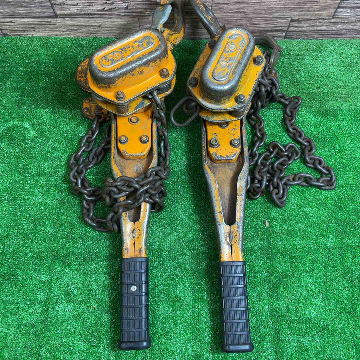 キトー(KITO) レバーブロック L4型 1-1/2TON (1.5t) 2台セット【桶川店】