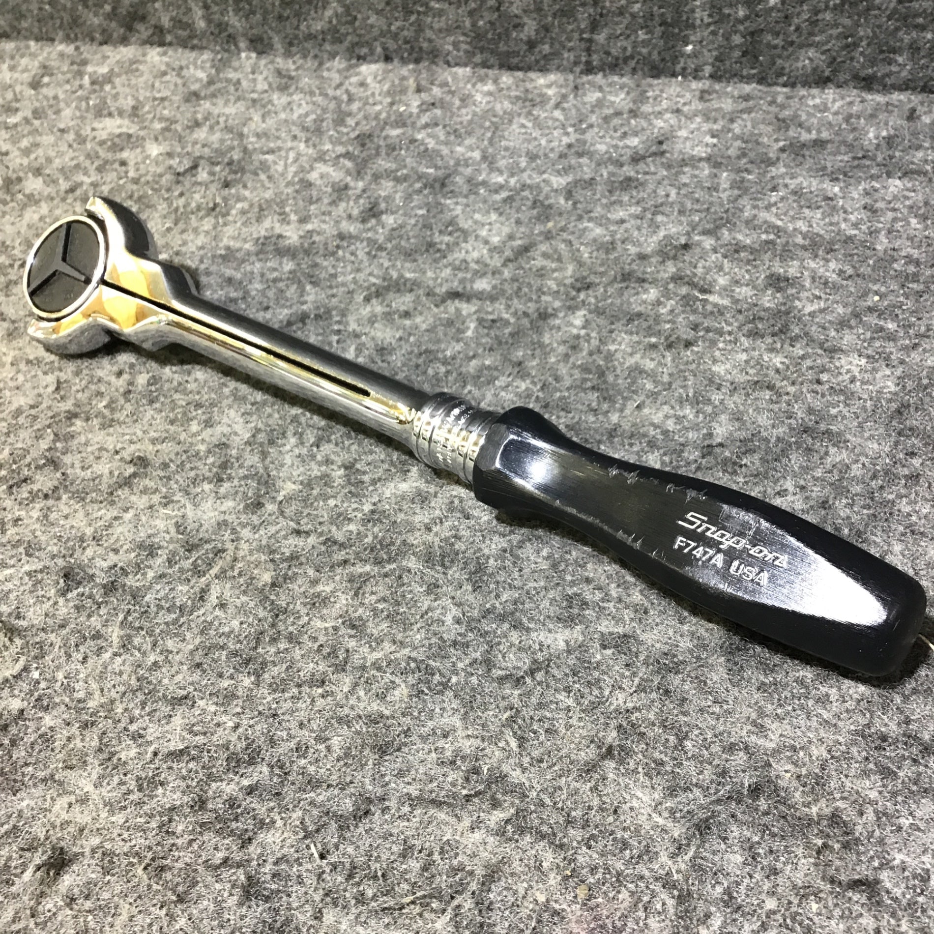 〇スナップオン(Snap-on) 3/8スイベルラチェット F747A【桶川店 〇スナップオン(Snap-on) 3/8スイベルラチェット F747A【桶川店