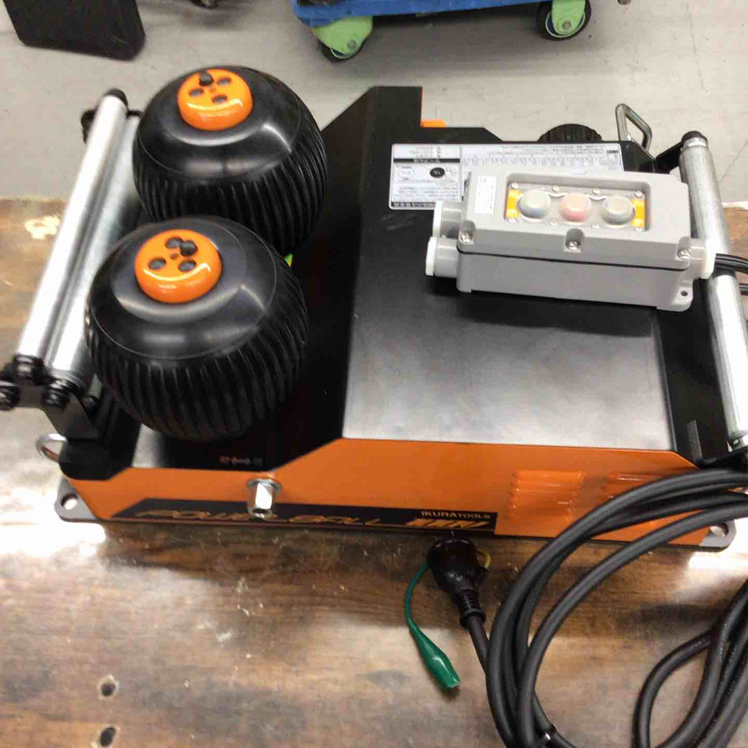 【店頭受取り限定】▼イクラ 育良精機 無断変速型ケーブル中間送り機 パワーボール ISK-PB180 100V 1～100mm【戸田店】