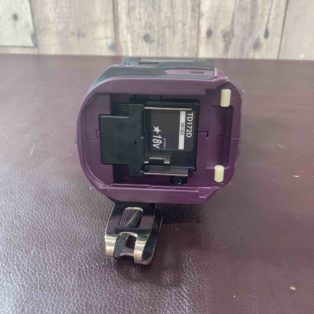 【中古品】 マキタ(makita) 18V コードレスインパクトドライバー TD172DGXAP フルセット 人気色パープル/紫【東大和店】