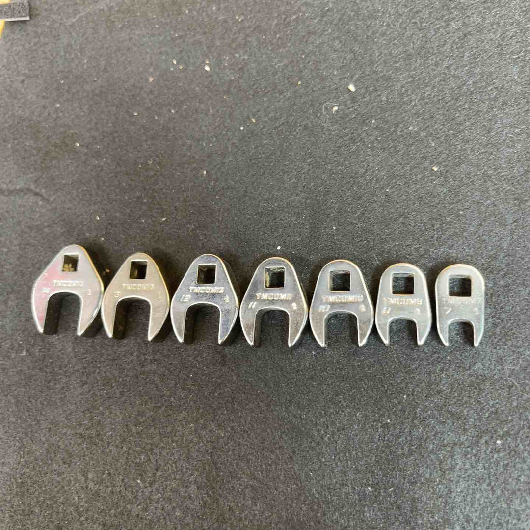 Snap-on スナップオン  ７点セット 1/4 クローフット レンチ セット TMCOM7 TMCOM8 TMCOM10 TMCOM11 TMCOM12 TMCOM13 TMCOM14 【越谷店】