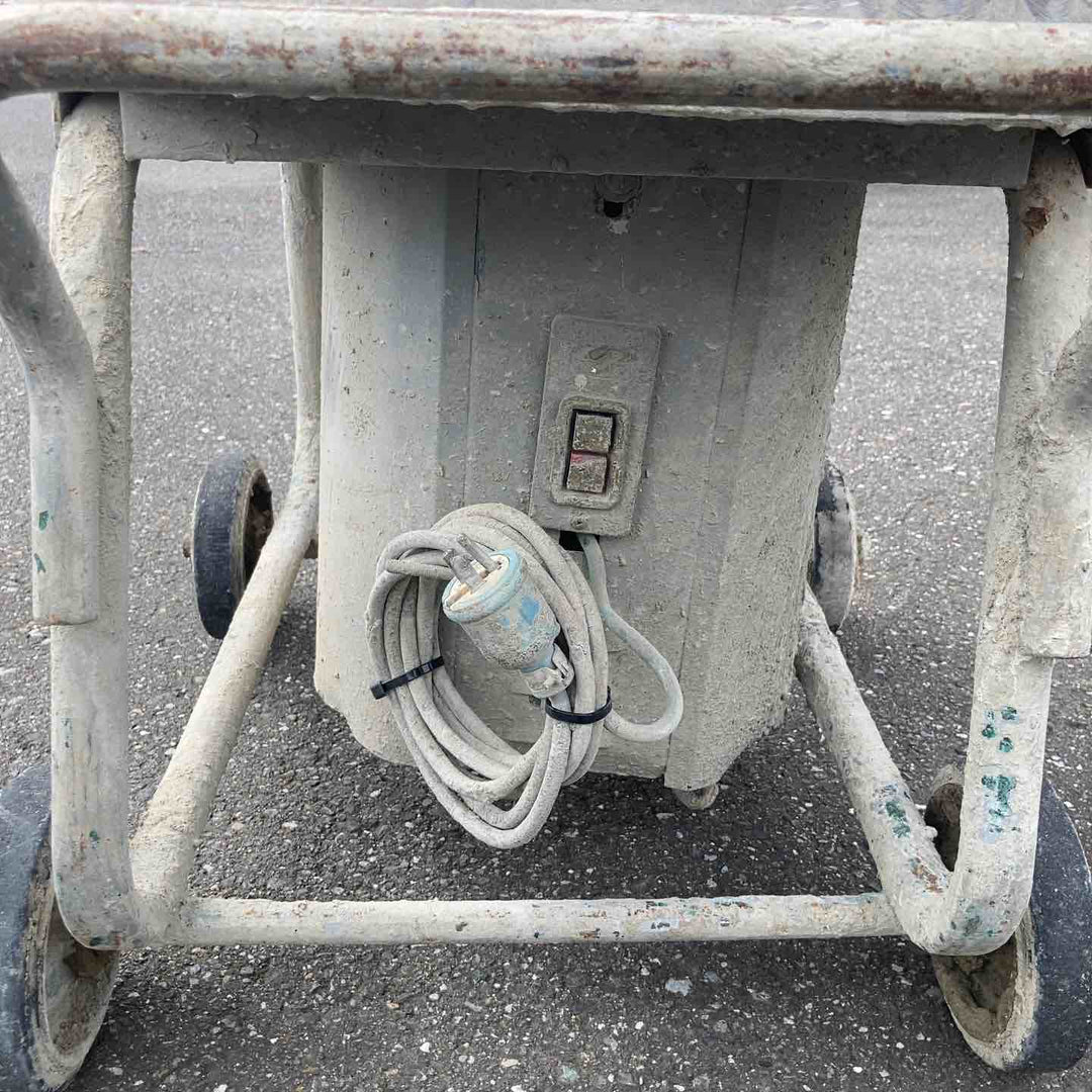 ◇現状品・【店頭受取り限定】◇メーカー不明 モルタルミキサー 撹拌機 約50～60L？ コンクリートミキサー【岩槻店】