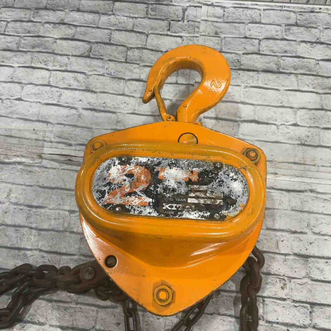 ◇キトー(KITO) M3 チェーンブロック 2TON CB020【川口店】