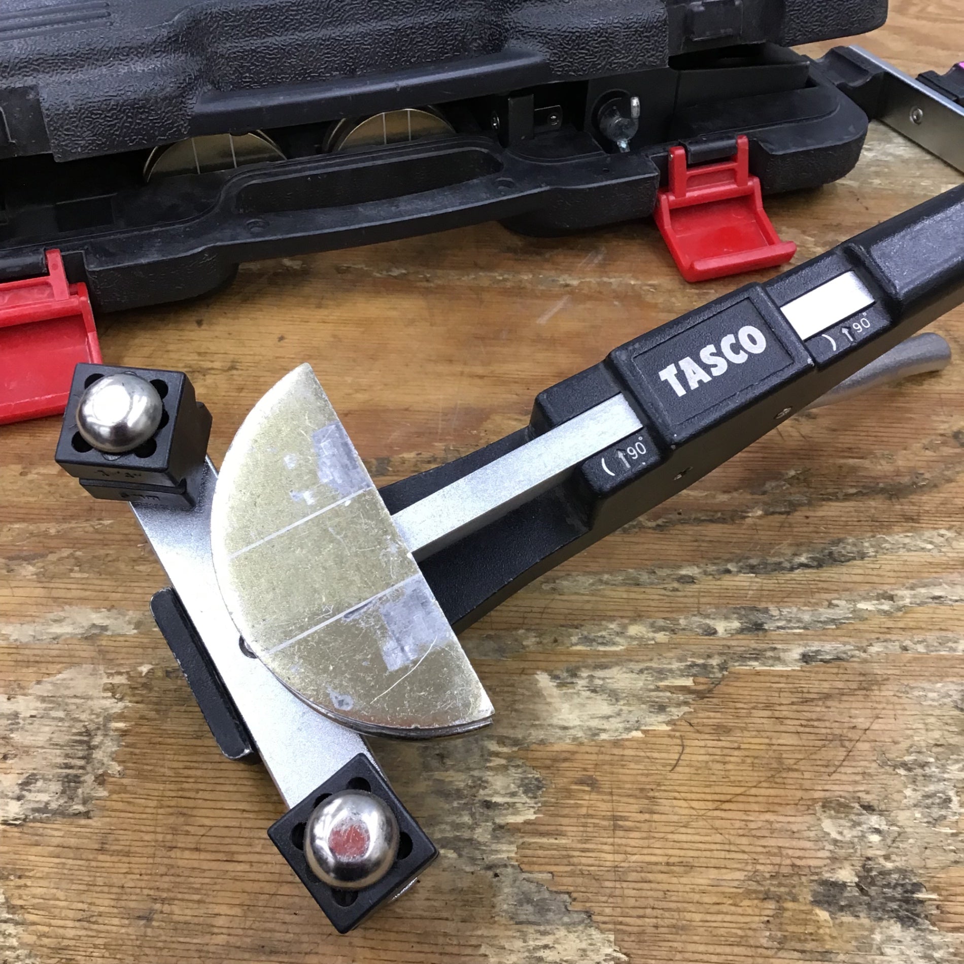 現状品 】タスコ/TASCO ラチェットベンダーセット 1/4