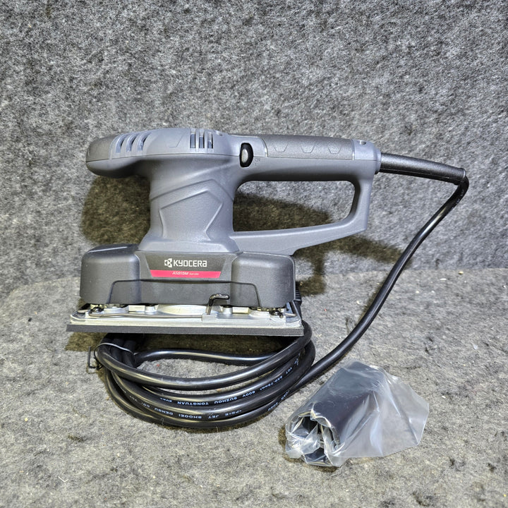 【特別特価！未使用品】京セラ(Kyocera) 旧リョービ プロ用 サンダー AS815M 629350A ブラック【桶川店】