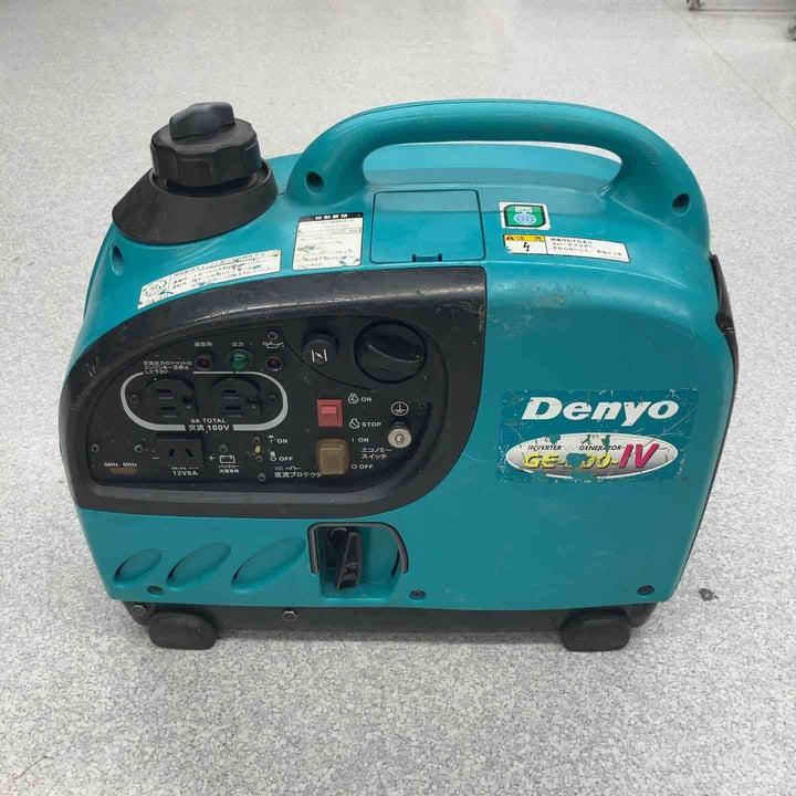 ★デンヨー(Denyo) インバーター発電機 GE-900SS-IV (GE-900-IV)【八潮店】