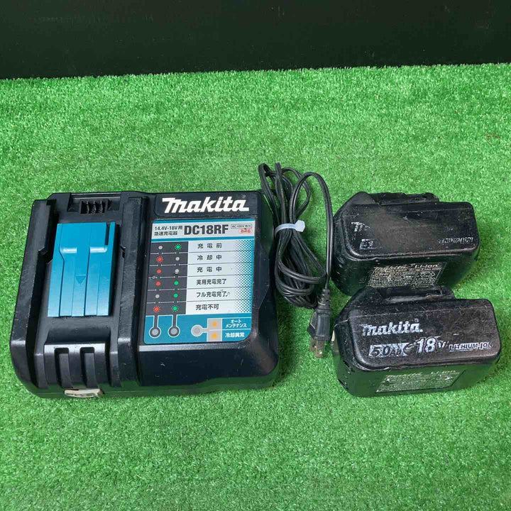 ★マキタ(makita) コードレスインパクトドライバー TD172DRGXB 18V5.0Ahバッテリー2個付き【岩槻店】