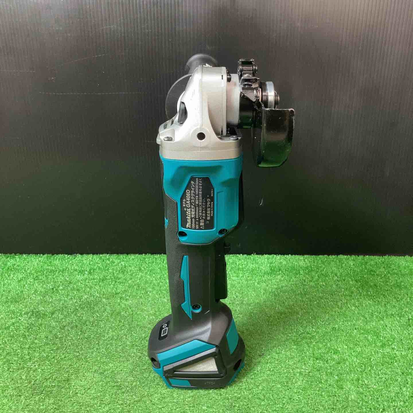 makita マキタ 100mm充電式ディスクグラインダ GA402D 充電器 DC18RF makita マキタ 100mm充電式ディスクグラインダ GA402D 充電器 DC18RF