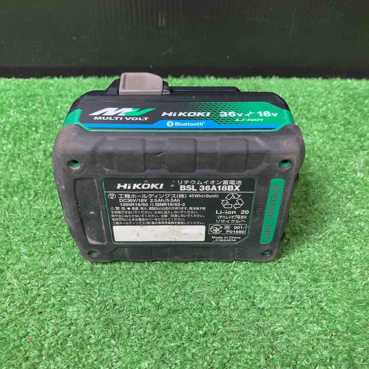 ★ハイコーキ(HIKOKI ※旧:日立工機) コードレスインパクトドライバー WH36DC(2XPSZ)(DY) ※バッテリー1個のみです【岩槻店】