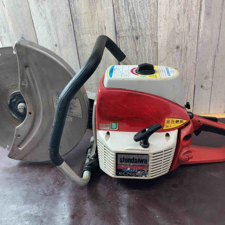 【中古品】やまびこ産業機械 新ダイワ(Shindaiwa) EC7600S/Eエンジンカッター【東大和店】