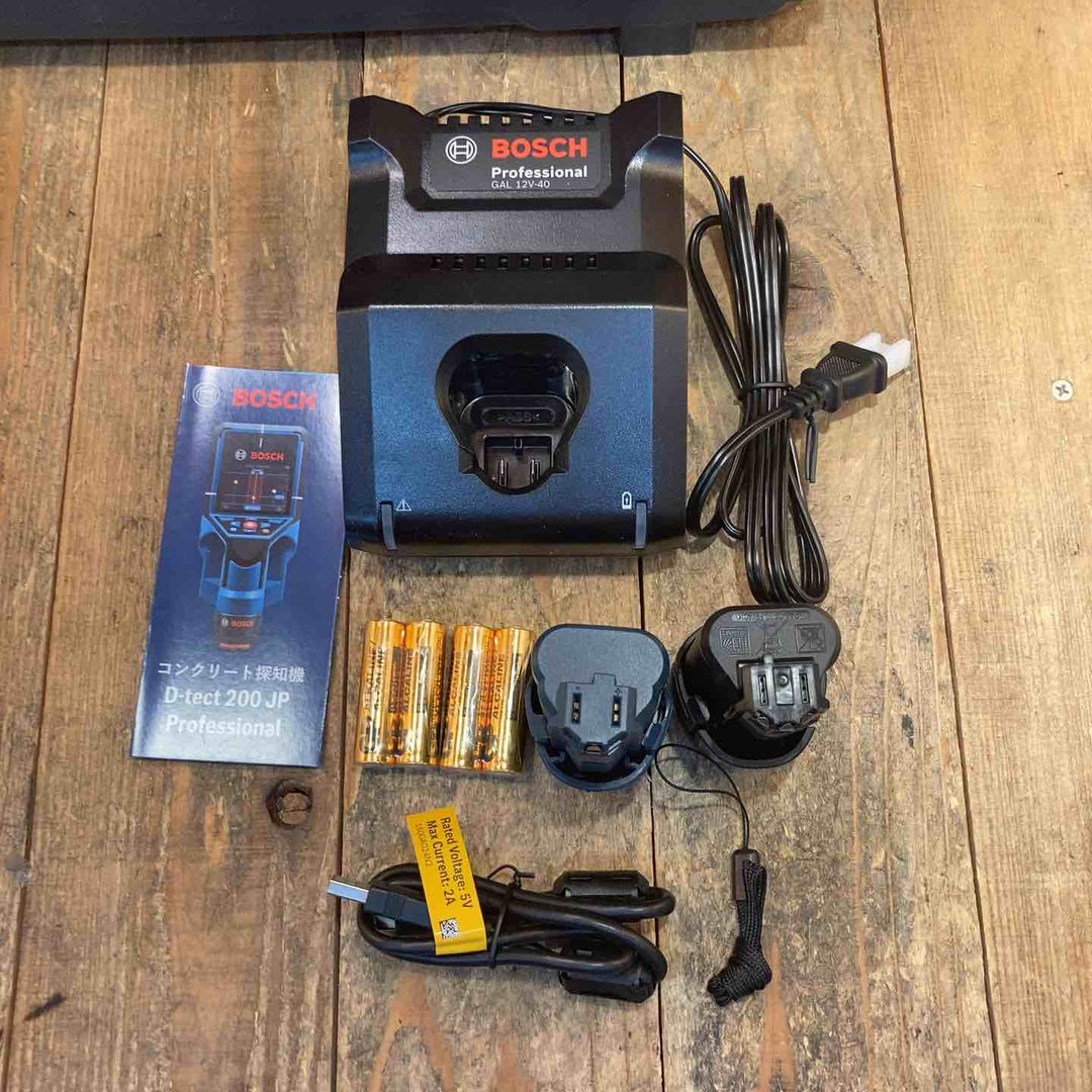 【未使用品】ボッシュ(BOSCH) コードレスコンクリート探知機 D-TECT200JPS【所沢店】