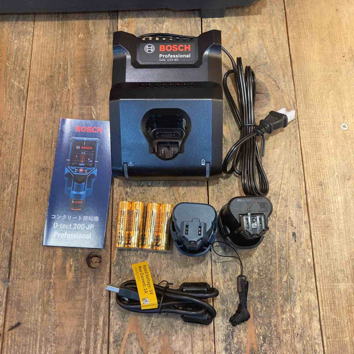 【未使用品】ボッシュ(BOSCH) コードレスコンクリート探知機 D-TECT200JPS【所沢店】