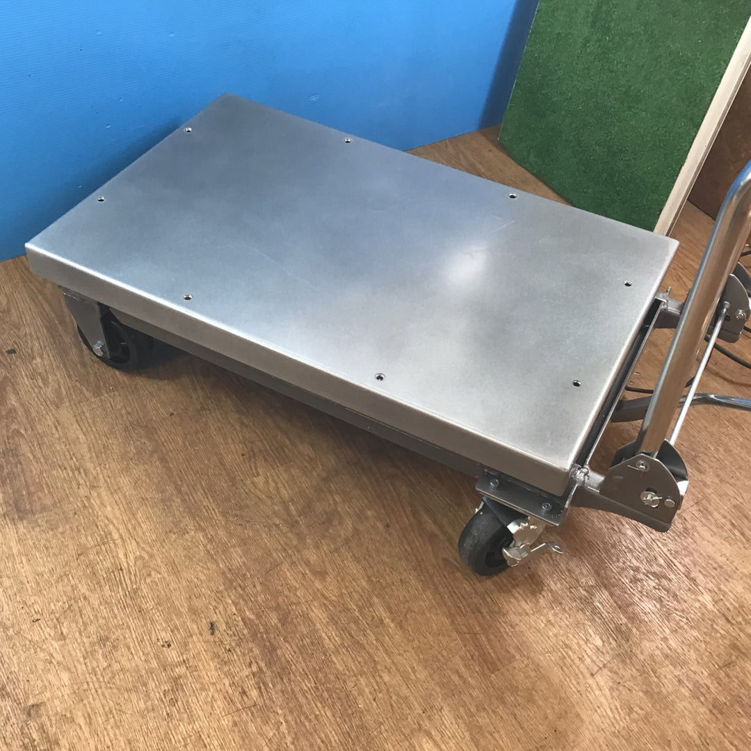 【中古美品／店頭受取り限定】HaulMaster Hydraulic Table Cart テーブル・ハンドリフター 450㎏【岩槻店】