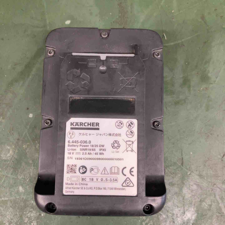 ◇ケルヒャー(KARCHER) 充電式洗浄機 KHB5　バッテリー2個、充電器付属【戸田店】