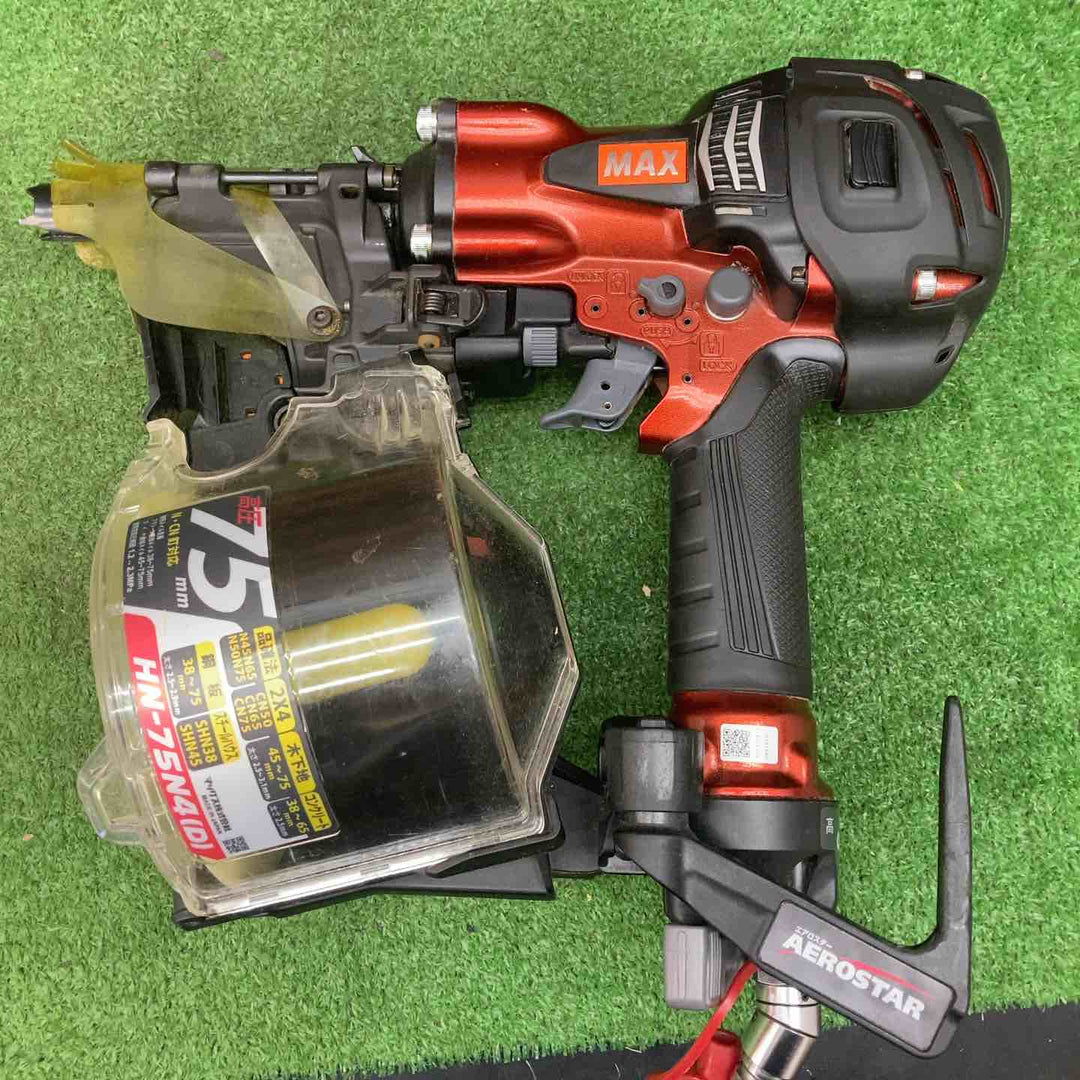 ★マックス(MAX) 高圧エア釘打ち機 HN-75N4(D)-R【川越店】