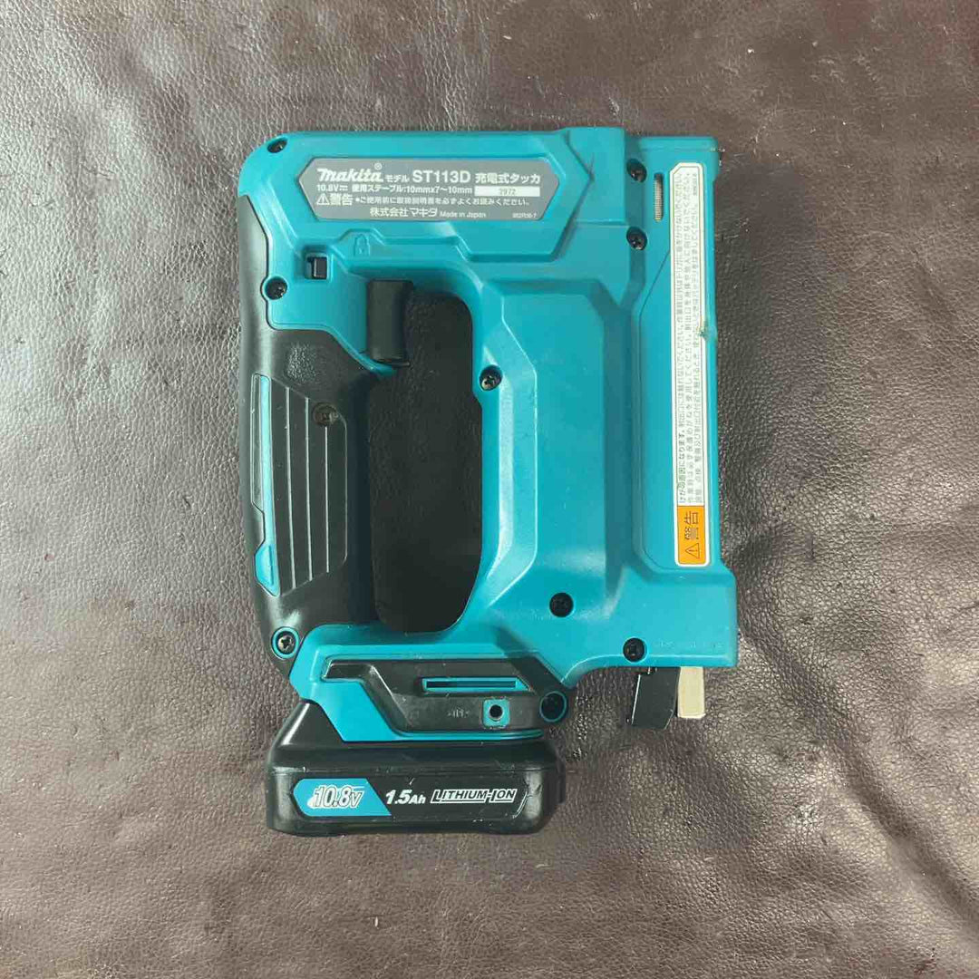 中古品】 マキタ(makita) RT線専用コードレスタッカ ST113DSH 【東大和 