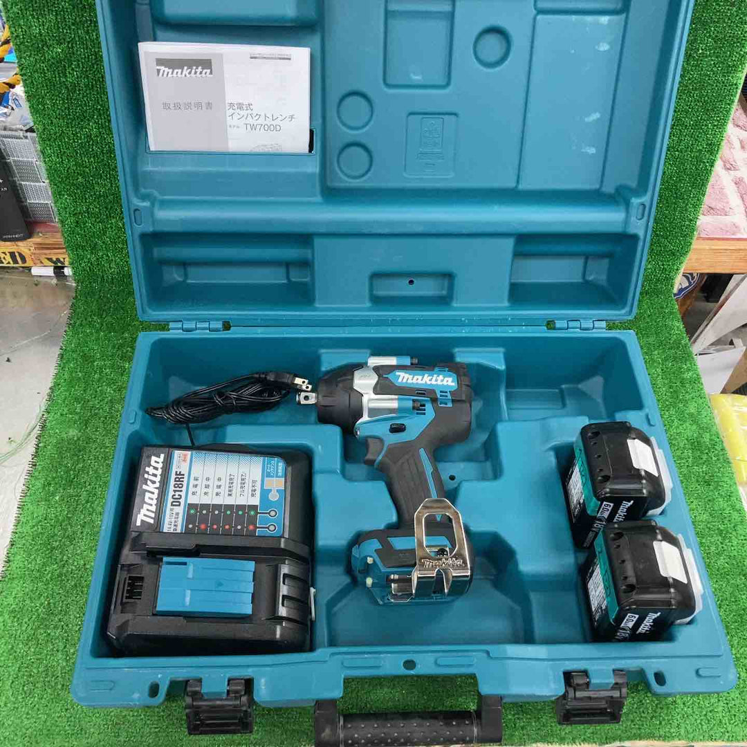 ★マキタ(makita) コードレスインパクトレンチ TW700DRGX【川崎店】
