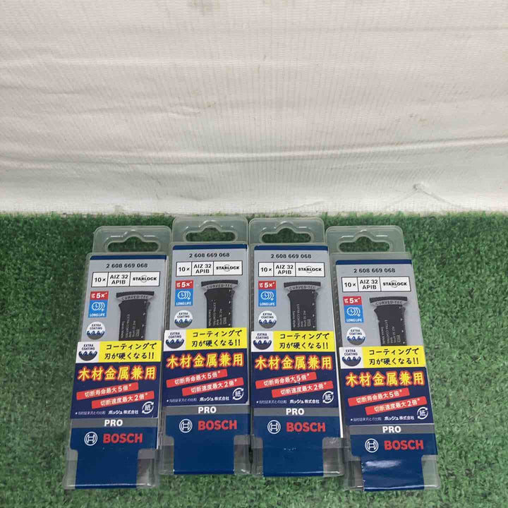 ボッシュ(BOSCH) マルチツールブレードスターロック AIZ32AIB/10 10本入り 4個セット【町田店】