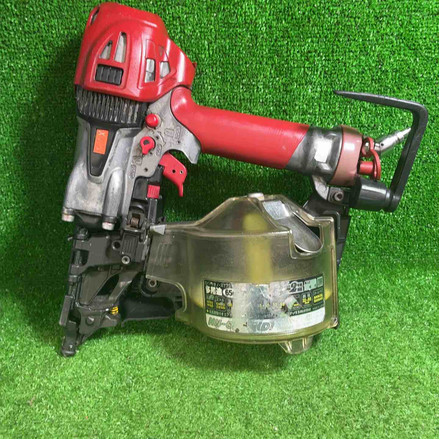中古品】 マックス(MAX) 高圧エア釘打ち機 HN-65N2(D) 【藤沢店