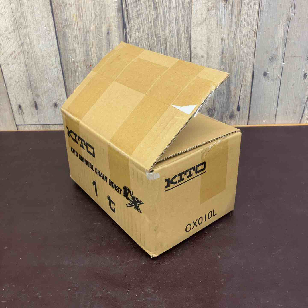 【未使用(店頭展示品)】 KITO(キトー) チェーンブロック CX010L (CX1A) 【東大和店】