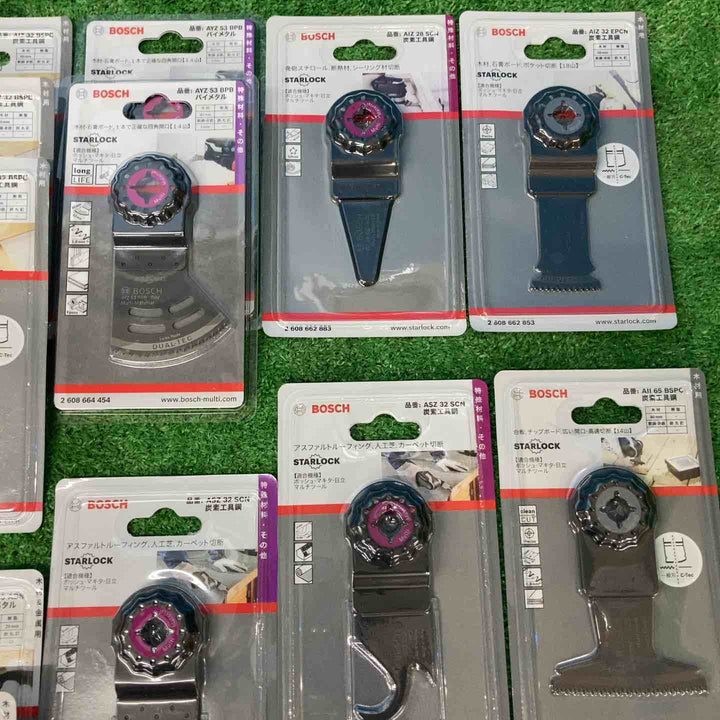 【未使用品(未開封)】BOSCH マルチツール替刃 37枚セット【岩槻店】