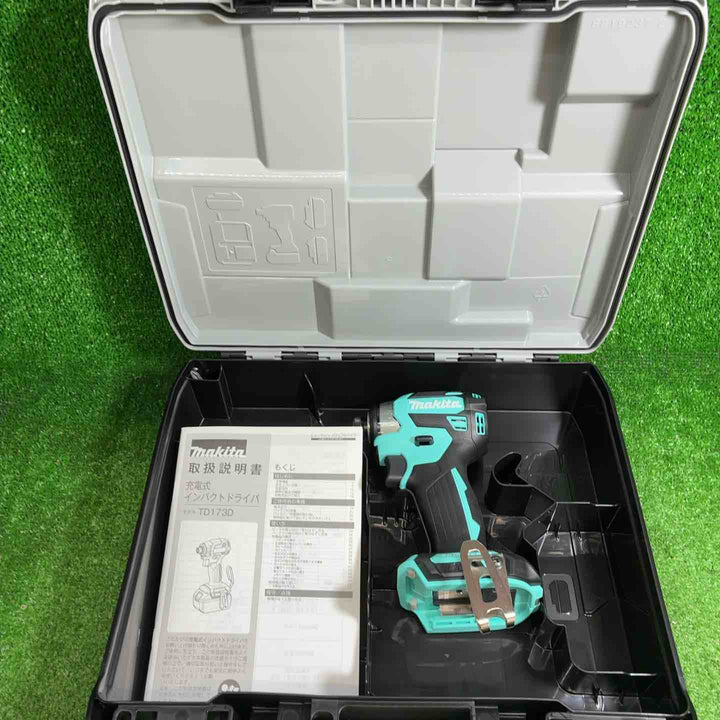 マキタ 18V コードレスインパクトドライバ TD173DZTB ターコイズブルー【藤沢店】