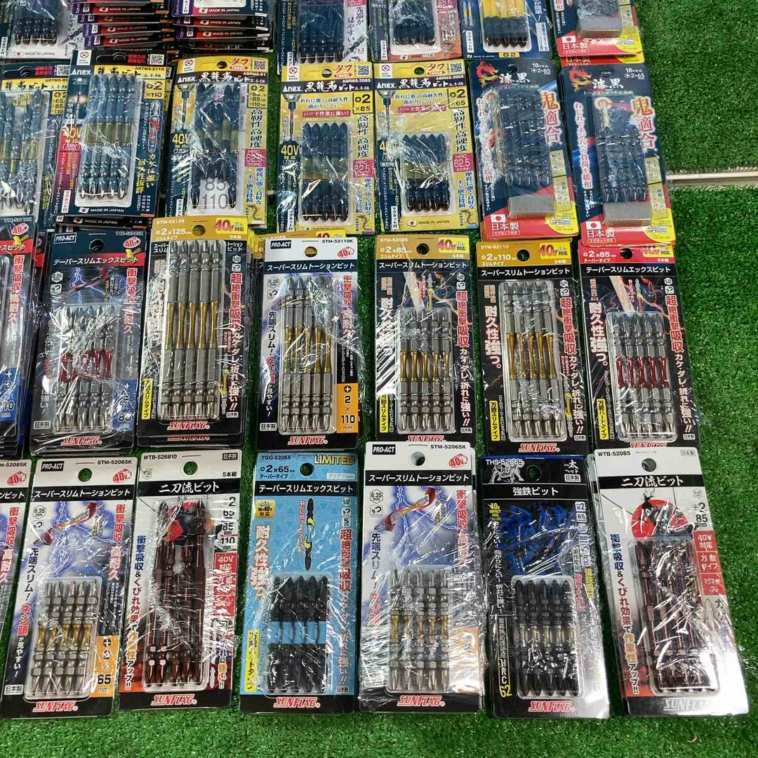 【未使用品(未開封)】インパクトビット 5本×100個 まとめ売り ANEX SUNFLAG アネックス サンフラッグ【岩槻店】