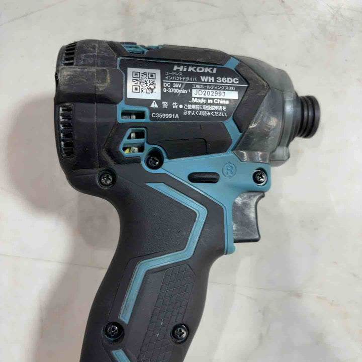 ★ハイコーキ(HIKOKI ※旧:日立工機) コードレスインパクトドライバー WH36DC(2XPSZ)(CB) マルチボルト【川口店】