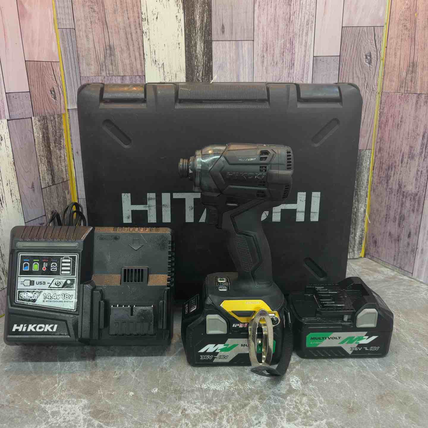 【愛品館八千代店】HiKOKI　WH36DC 2XPGS　コードレスインパクトドライバ ◇ハイコーキ(HIKOKI ※旧:日立工機) コードレスインパクトドライバー