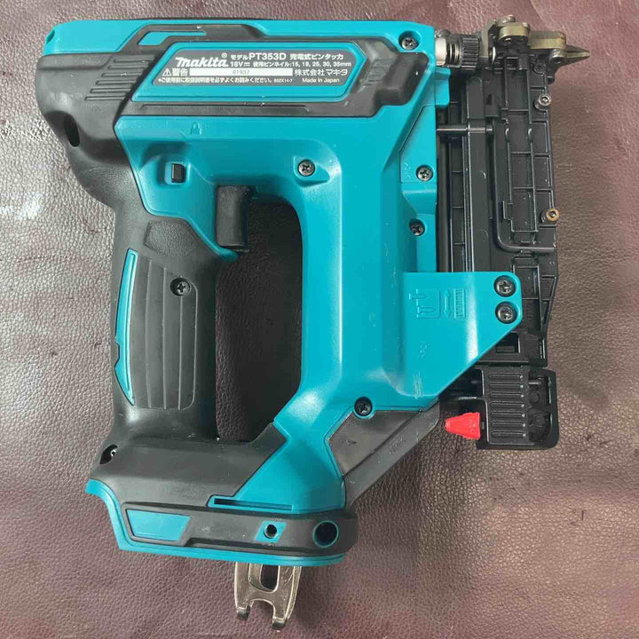 【中古品】 マキタ(makita) 14.4V コードレスピンネイラ PT353DZK 【東大和店】