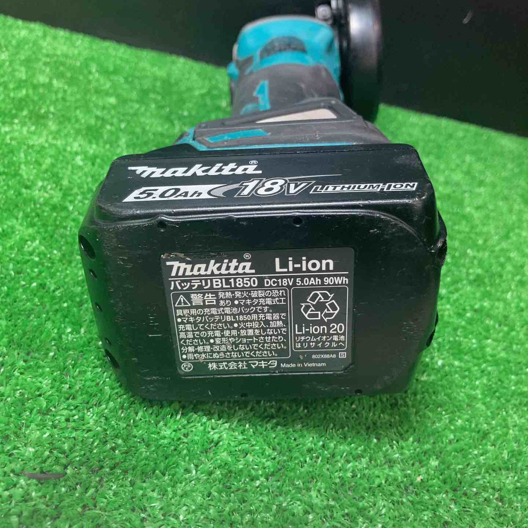 ☆マキタ(makita) 100mmコードレスディスクグラインダ GA404DZN (GA404DN) 18V5.0Ahバッテリー付き【岩槻店】
