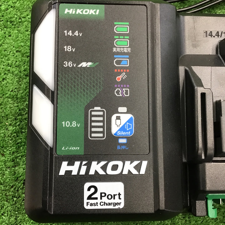 【ジャンク品】　ハイコーキ(HIKOKI ※旧:日立工機) 2ポート急速充電器 UC18YDML【桶川店】