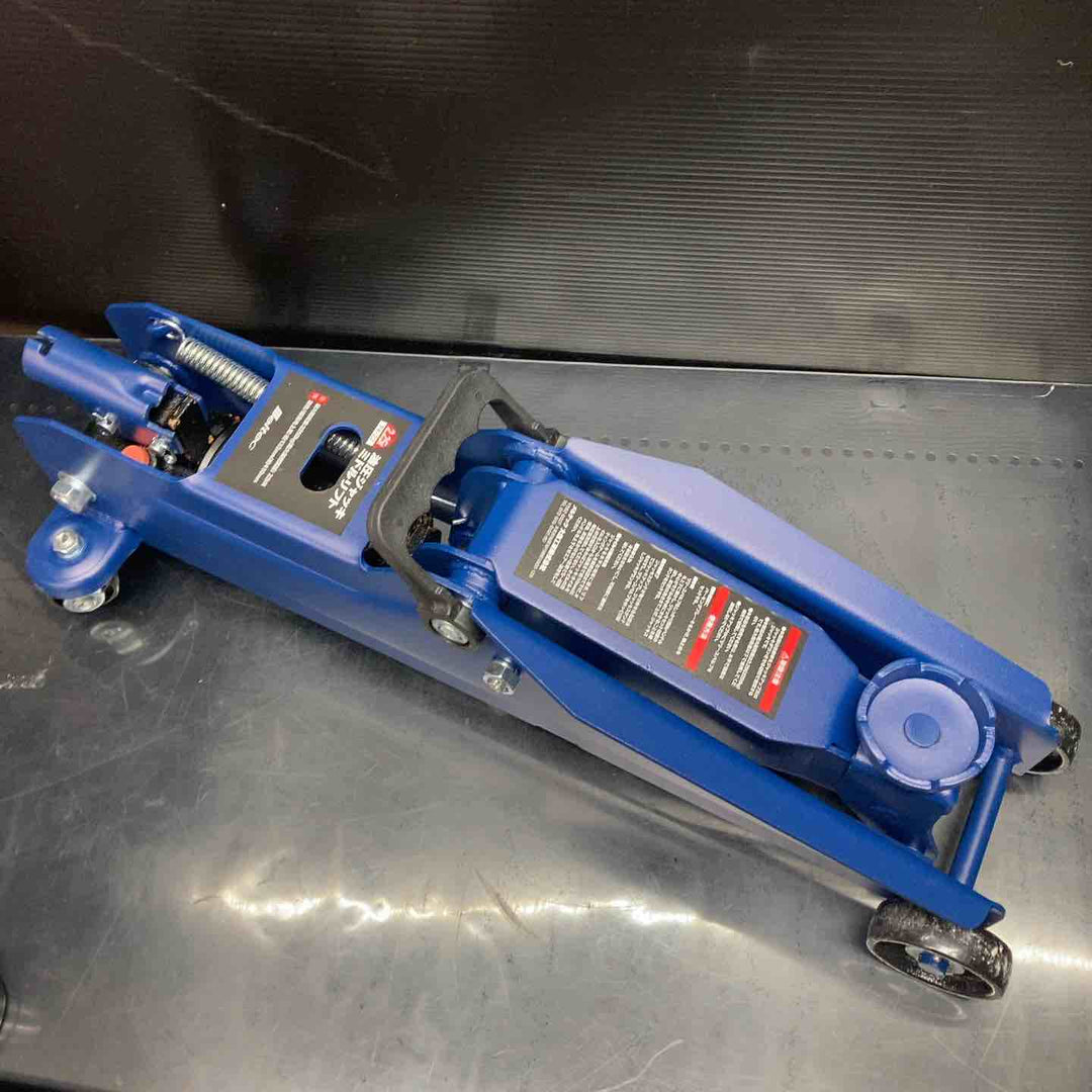 ◇メルテック 車用 油圧フロアージャッキ 2.25t ミドルリフト 最高値/最低値 410/133mm ジャッキタッチメント付 Meltec FA-23【川越店】