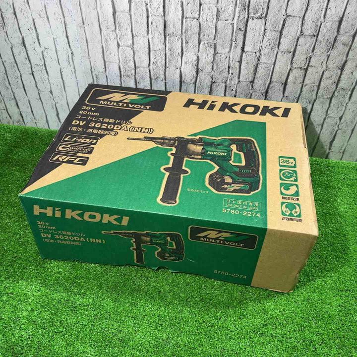 ◇ハイコーキ(HIKOKI ※旧:日立工機) 36V コードレス振動ドリル DV3620DA(NN)【川口店】
