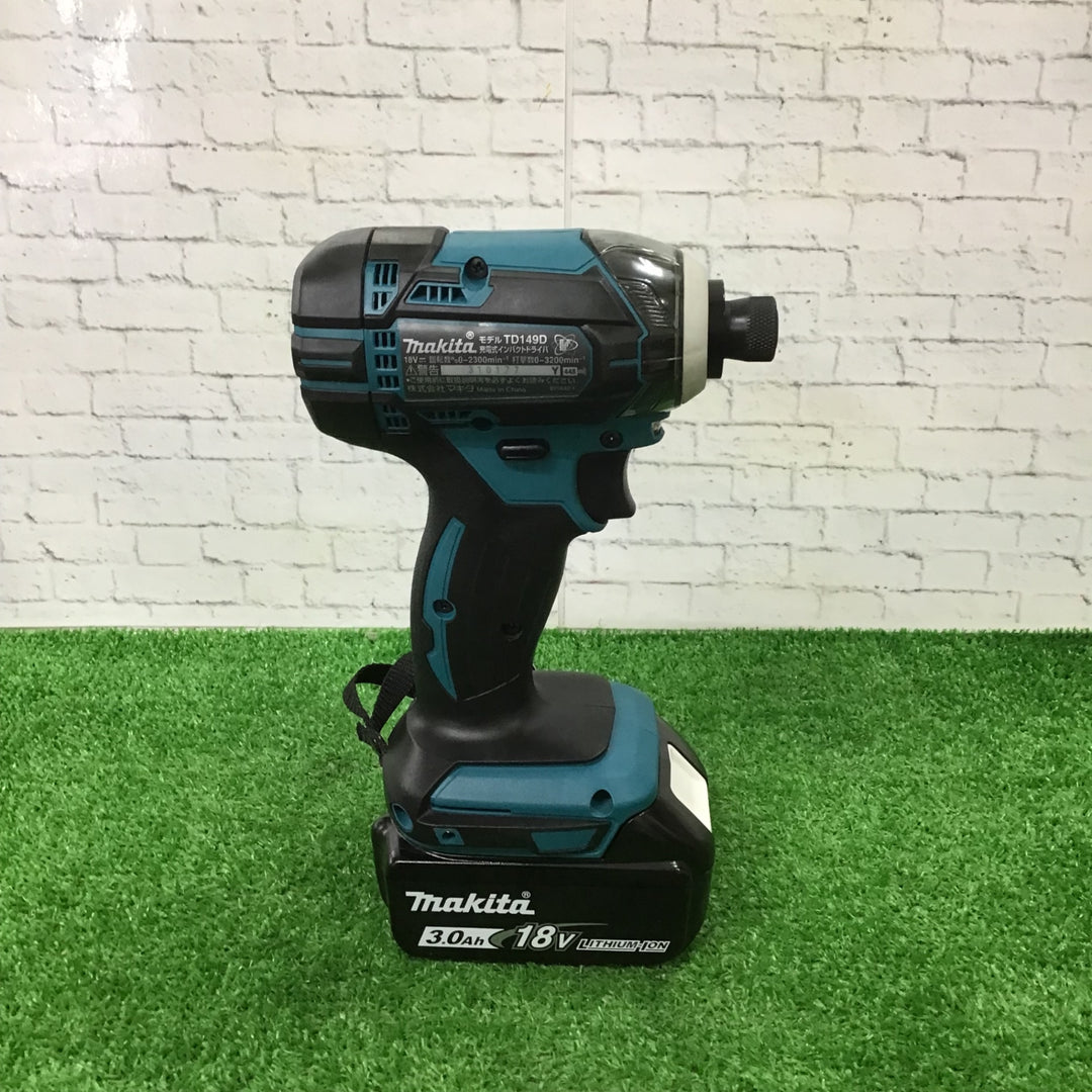 ★マキタ(makita) コードレスインパクトドライバー TD149DRFX【町田店】