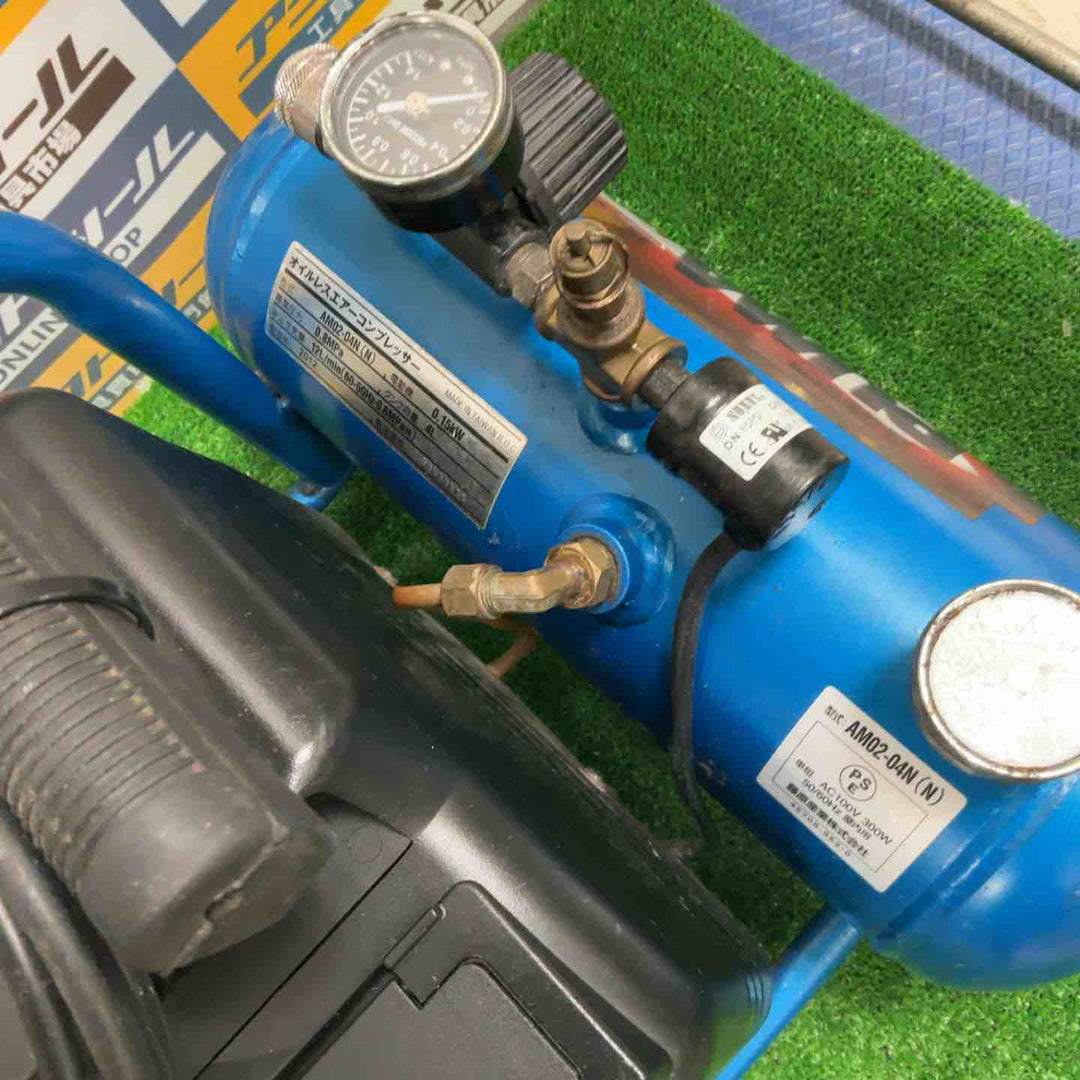 ◇E-Value 常圧エアーコンプレッサー AM02-04N【草加店】