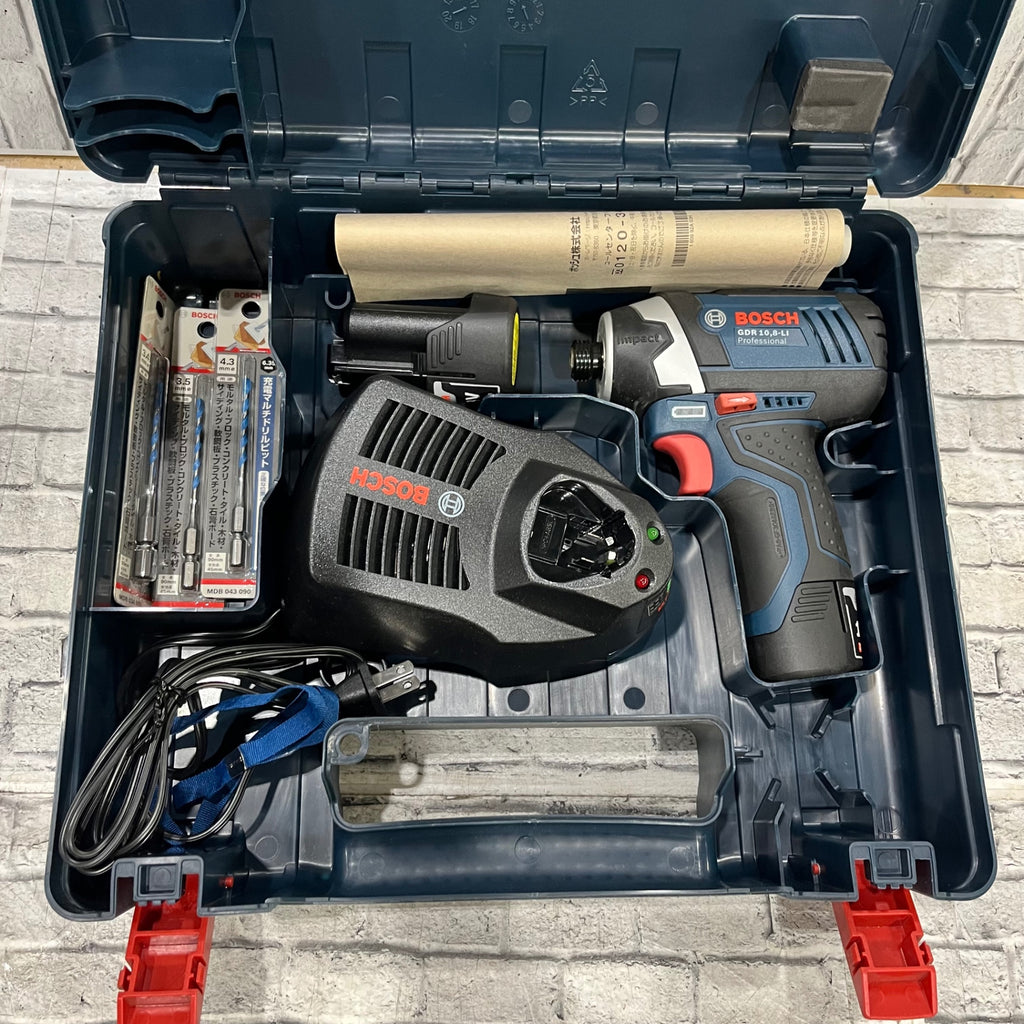 BOSCH(ボッシュ) 10.8Vコードレスインパクトドライバー GDR10.8-LIN BOSCH(ボッシュ) 10.8Vコードレスインパクトドライバー GDR10.8-LIN