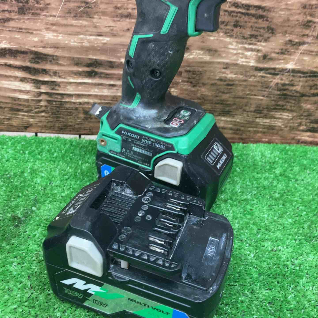 ★ハイコーキ(HIKOKI ※旧:日立工機) コードレスソフトインパクトドライバー WHP18DBL(2LYPK)(L)【川越店】