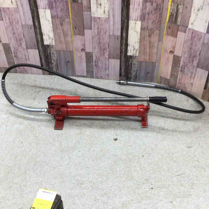 理研 手動油圧ポンプ 型式不明【八潮店】
